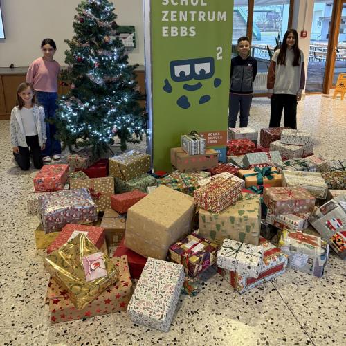 Weihnachtspakete aus Ebbs