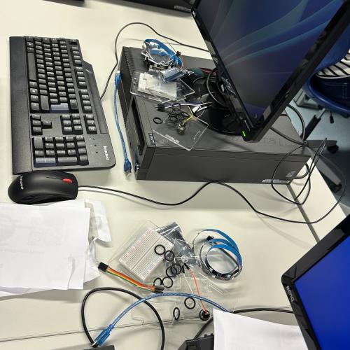 Einzelteile für die Box