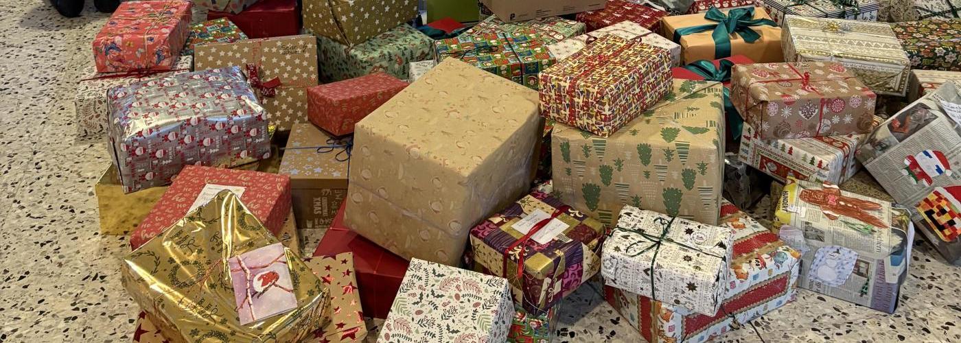 Weihnachtspakete aus Ebbs