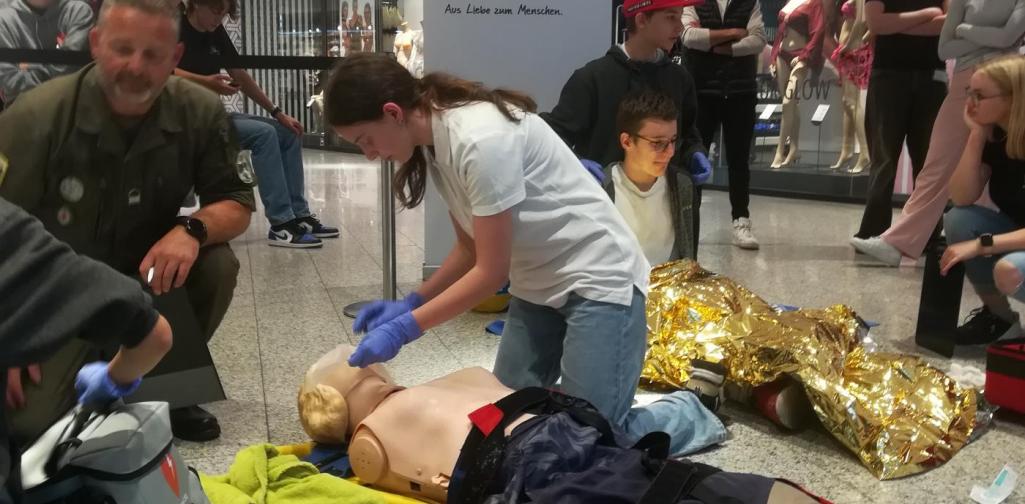 Das ÖBH war auch mit dabei ...